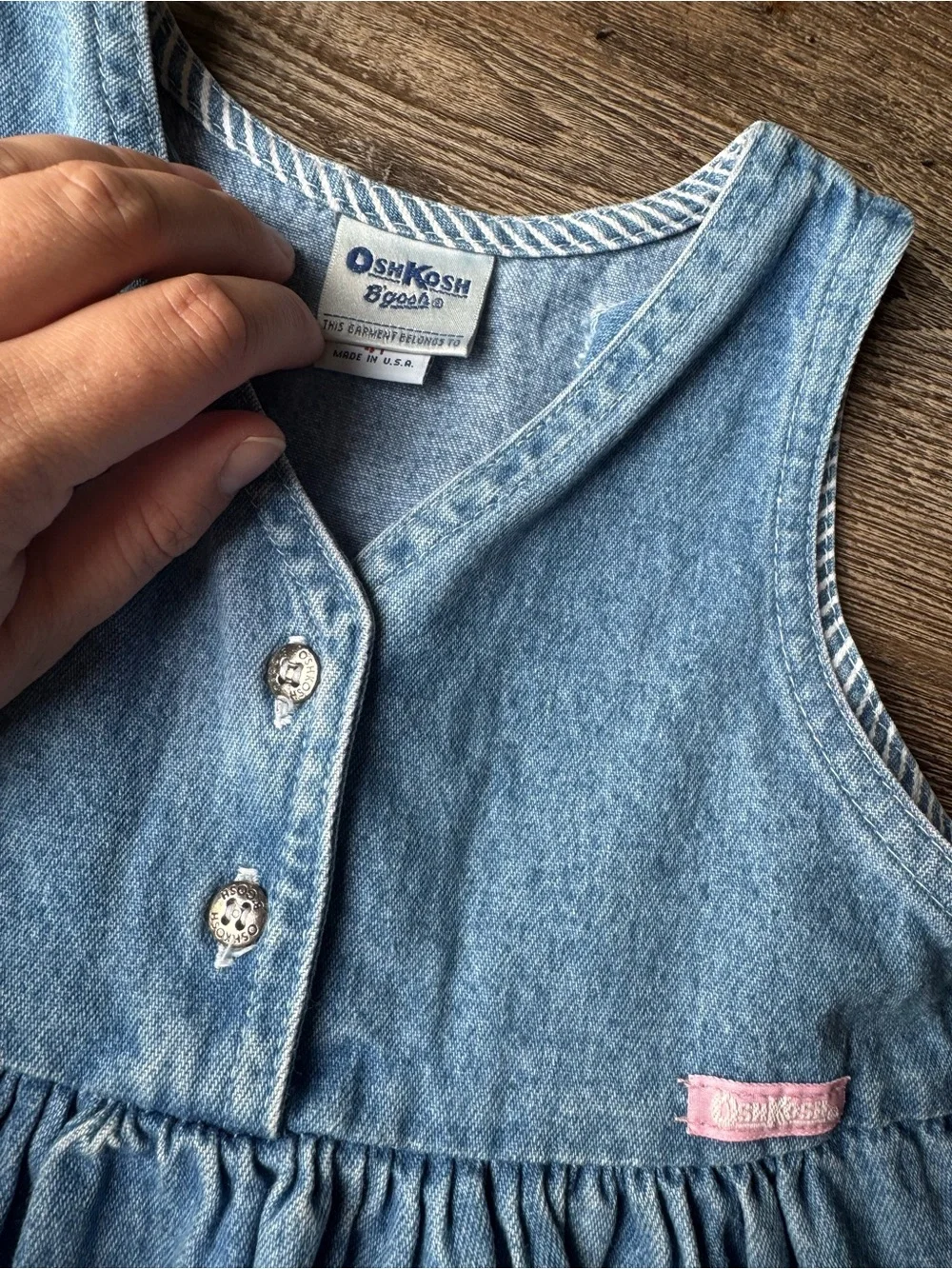 OshKosh B'gosh Vintage 90s denim dress